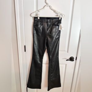 Mother Faux Leather Jeans NEW WITH TAGS